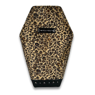 Soft Leopard Coffin Backpack