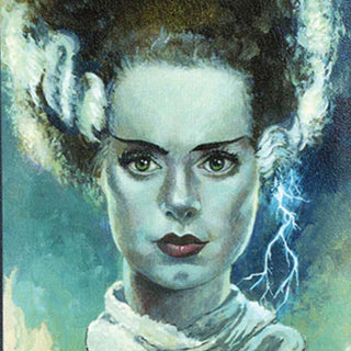 Bride of Frankenstein Wristlet Wallet with Rfid Blocking