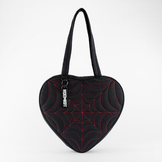 Web of Hearts Carry All Totes
