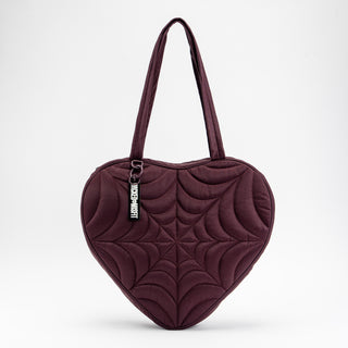 Web of Hearts Carry All Totes