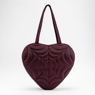 Web of Hearts Carry All Totes