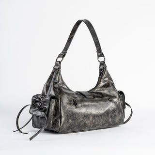 Obscura Bow Shoulder Bags by Wicked Misfit