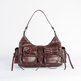Obscura Bow Shoulder Bags by Wicked Misfit