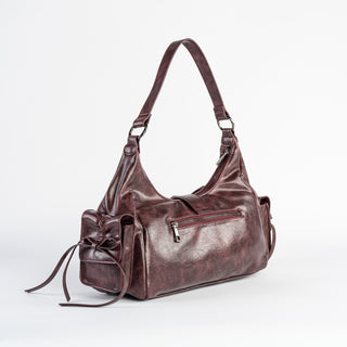 Obscura Bow Shoulder Bags by Wicked Misfit