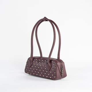 Dravena Spiked Baguette Bag