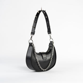 Wicked Misfit Chain & Spikes Handbag / Shoulder Bags