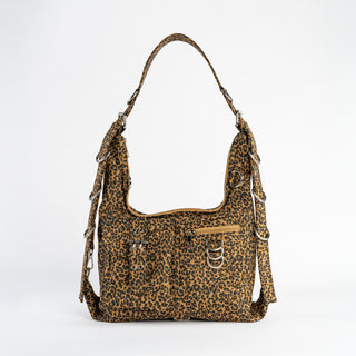 Canvas D-Ring Grommet Hobo Bags