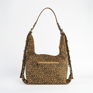 Canvas D-Ring Grommet Hobo Bags