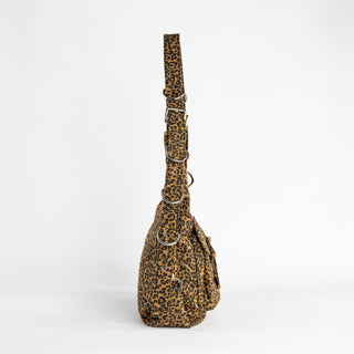 Canvas D-Ring Grommet Hobo Bags