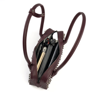 Dravena Spiked Baguette Bag