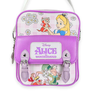 Alice in Wonderland Tea Party Crossbody Bag photo by wicked misfit