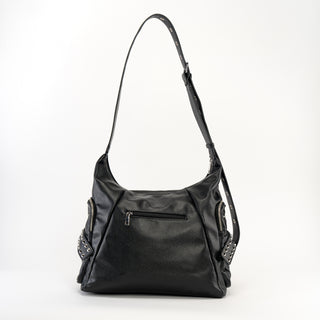 Canvas D-Ring Grommet Hobo Bags