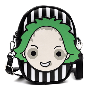 Beetlejuice Smiling Chibi Crossbody Bag front