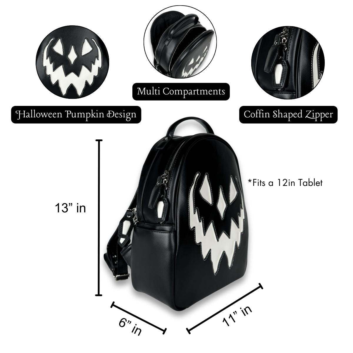 vamps 巾着　リュック　バッグ　ヴァンプス　バンプス　黒　ハロウィンパーティ vamps 巾着 リュック バッグ ヴァンプス バンプス 黒 ハロウィン