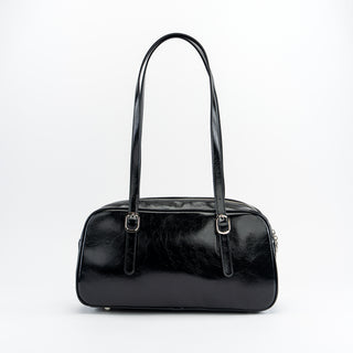 Onyx Bowler Shoulder Bag