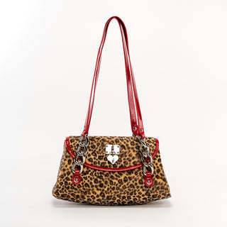 Brown Leopard Velour