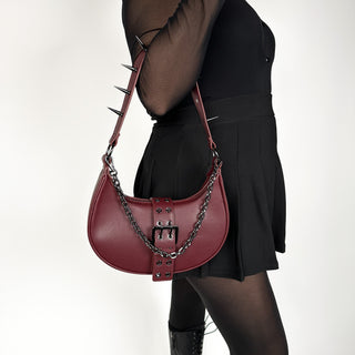 Wicked Misfit Chain & Spikes Handbag / Shoulder Bags