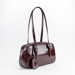 Onyx Bowler Shoulder Bag