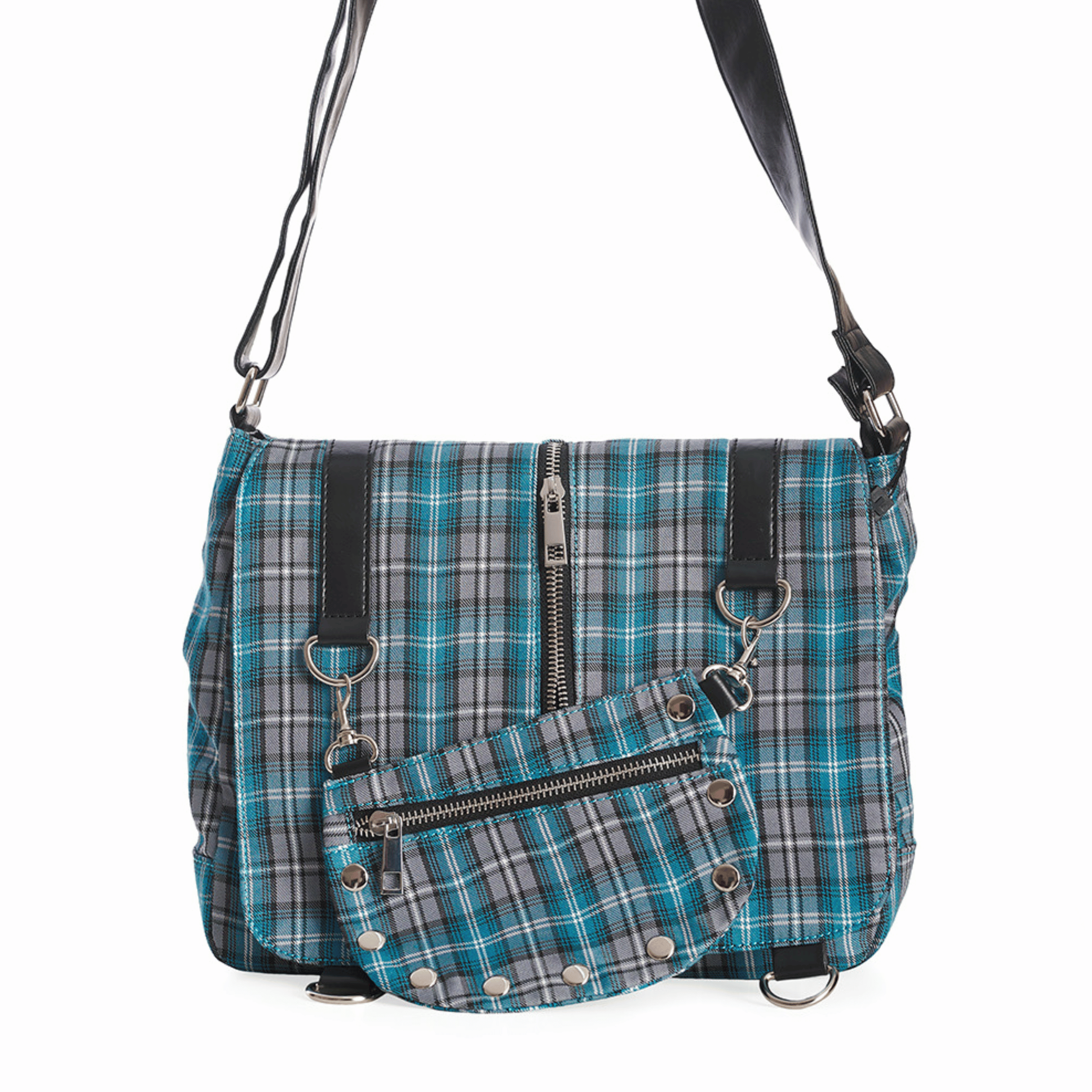 Plaid Messenger Bags In Different Colors – Wicked Misfit Plaid Messenger Bags In Different Colors – Wicked Misfit