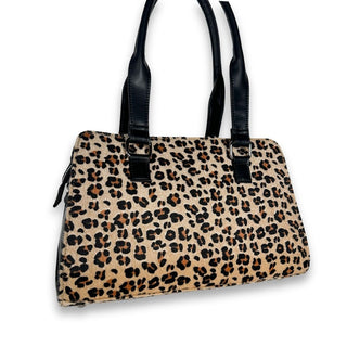 Cosmo Fuzz Leopard Handbag & Crossbody Bag backview