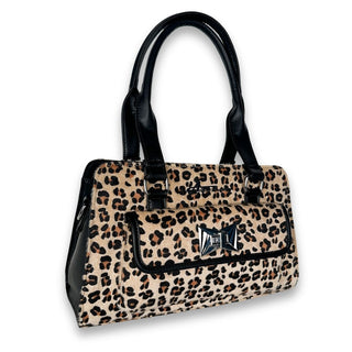 Cosmo Fuzz Leopard Handbag & Crossbody Bag sideview