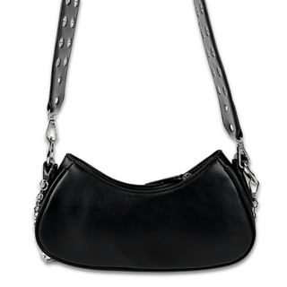 Cunty Y2k Emo Convertible Double Belt Shoulder Bag Wicked Misfit backside