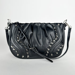 Puff Studded Shoulder Bag