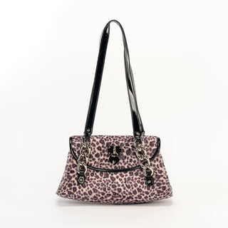 Front Side Leopard Velour