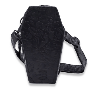 Gothic Embossed Coffin Fanny Pack & Crossbody Bag