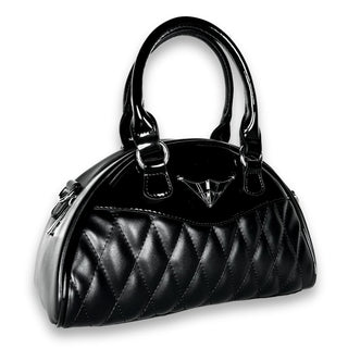 Goth Quilted Handbag 