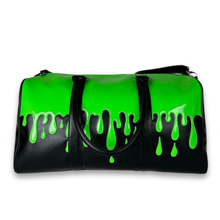 Green Slime Weekender Duffle Bag by wicked misfit