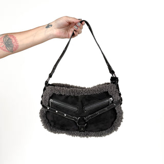 Obsidian Angel Fur Bag