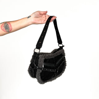 Obsidian Angel Fur Bag