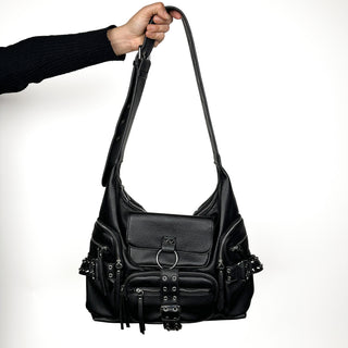 Moto Utility Hobo Bag Wicked Misfit