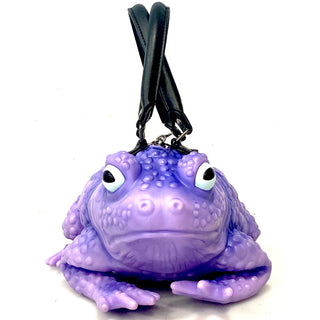 Purple Toad Bag with Glow in the Dark Eyes