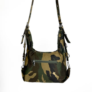 Canvas D-Ring Grommet Hobo Bags