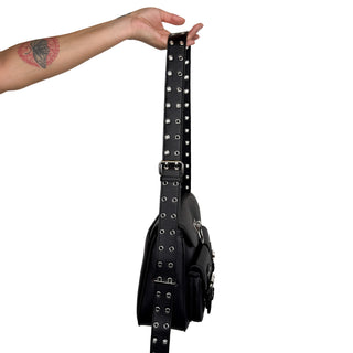 O Ring Moto Crossbody Bag By Wicked Misfit