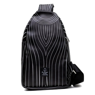 Night Before Christmas Jack Skellington Crossbody Sling Bag backside