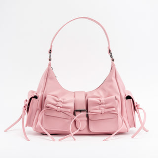 Obscura Bow Shoulder Bags by Wicked Misfit