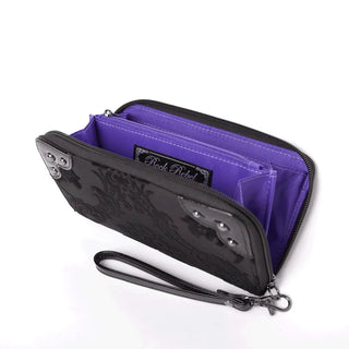 Damask Wallet Black Damask Wallet – Wicked Misfit