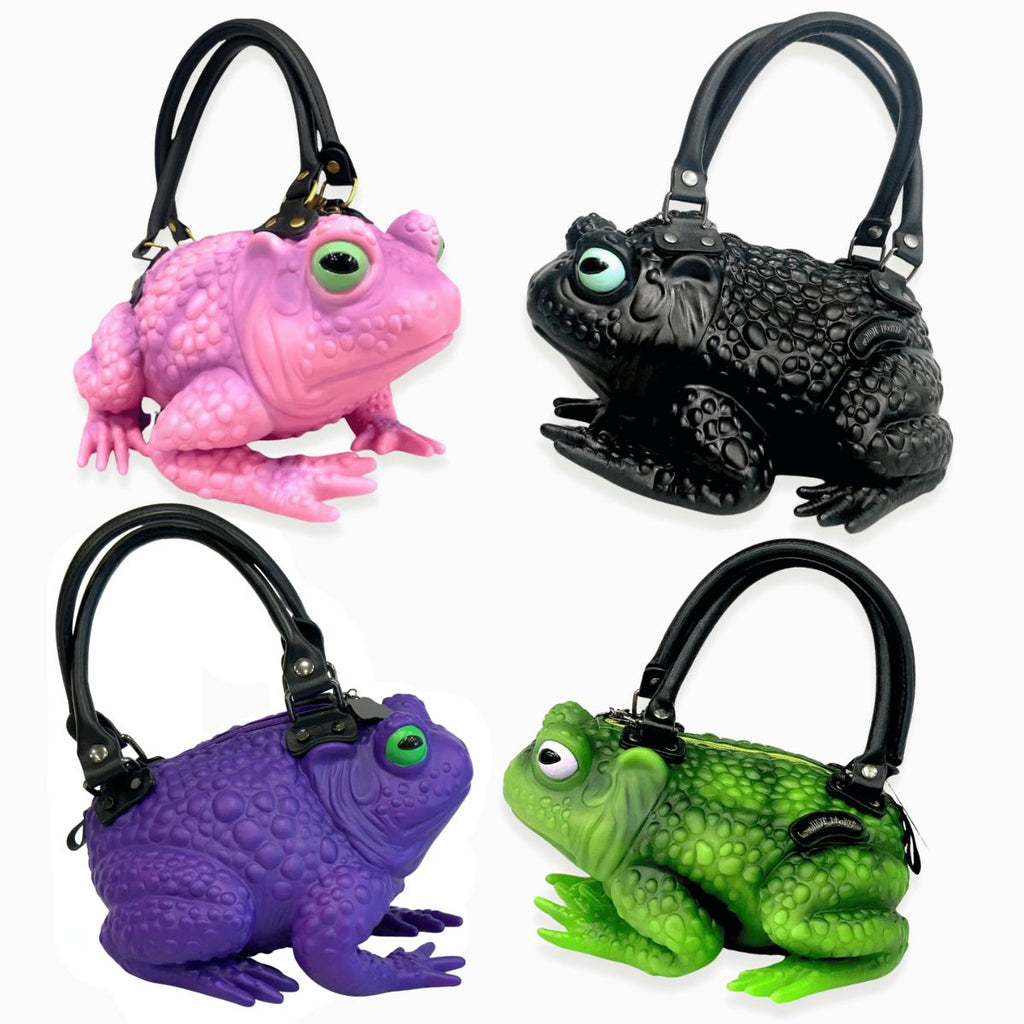 Toad Handbag Glow in the Dark Toad / Frog Handbag & Crossbody Bags – Wicked Misfit