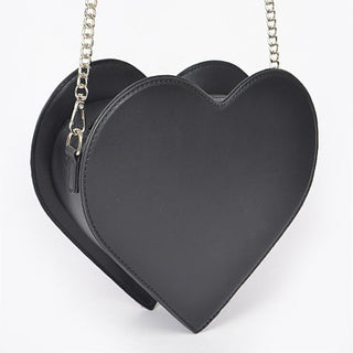 Rhinestone Heart Crossbody