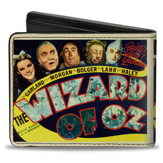 The Wizard of Oz Vintage Bi Fold Wallet