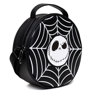 Disney Disney Bag, Cross Body, Round, The Nightmare Before Christmas Jack Face with Spider Web