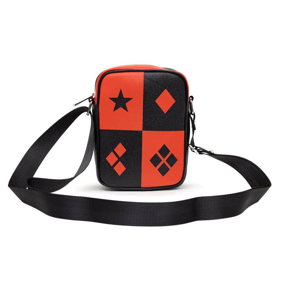 Harley Quinn Diamonds Icons Crossbody Bag DC Comics Wicked Misfit