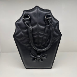Coffin Spiderweb Convertible Handbag
