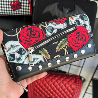 Skull Rose Wallet
