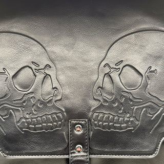 Embossed Skull Backpack