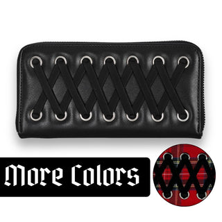 Corset Lace Up Wallets