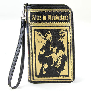 Alice in Wonderland Wristlet Wallet